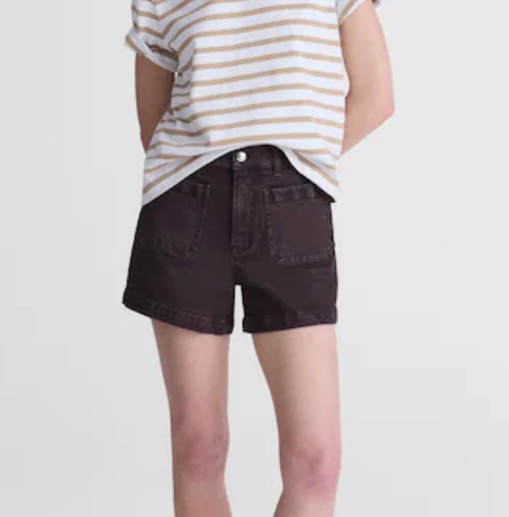 Madewell "The Emmy Denim Short" Size 29 in Charcoal/Dark Denim EUC